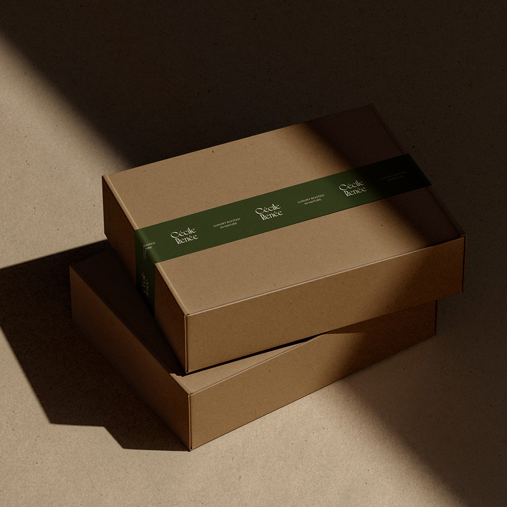 Cécile Renée-branding packing-huisstijl-Cécile Renée-branding